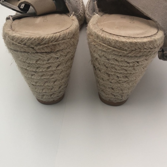 Caslon wedge espadrilles with a leather upper - Picture 7 of 9